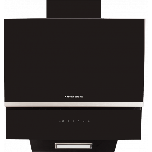 Вытяжка Kuppersberg 60 см - Настенная, 600 м³/ч, Сенсорное Управление, 3 Скорости, LED Освещение, Металлические Фильтры