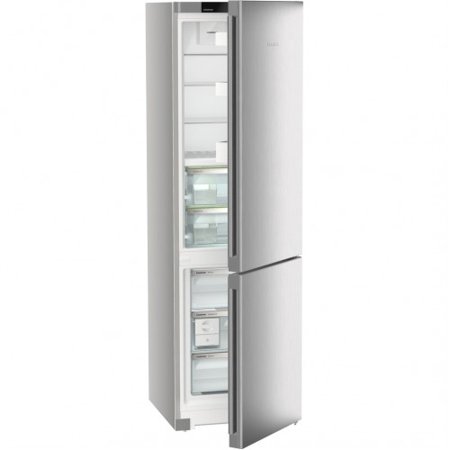 Холодильник LIEBHERR с BioFresh и NoFrost, 201.5 см, A++, SteelFinish - идеальный выбор для свежих продуктов