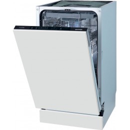 Посудомоечная машина Gorenje GV561D11, 45 см, 3 корзины, нержавеющая сталь, AquaStop, 9 л/цикл, 45 дБ, 81,5 см.