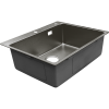 METAL 5949 titan 1 чаша 550*400*205, общий размер: 590*490*200, монтаж: универсальный, материал: нержавеющая сталь AISI 304, цвет: титан