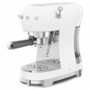 Ручная кофемашина Smeg 50-х | Регулируемая температура, 15 бар, 1.1 л, белая