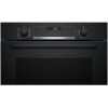 Духовой шкаф Serie 6 черный, класс А, 7 режимов, LCD-дисплей, EcoClean, SoftClose - идеальный выбор для вашей кухни