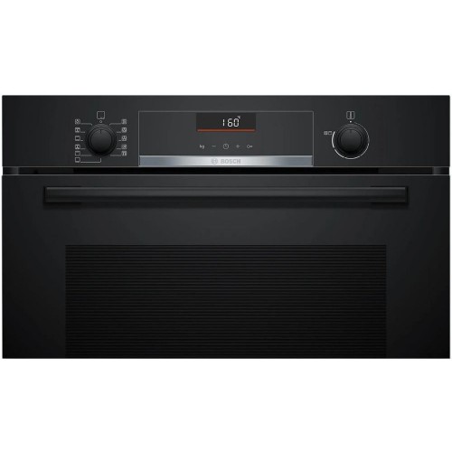 Духовой шкаф Serie 6 черный, класс А, 7 режимов, LCD-дисплей, EcoClean, SoftClose - идеальный выбор для вашей кухни