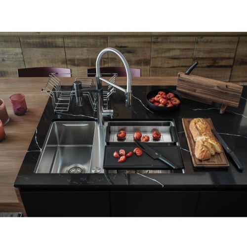 Мойка Franke BWX 120-41-27/Best – Оборотная мойка из серии BOX CENTER с аксессуарами для монтажа под столешницу