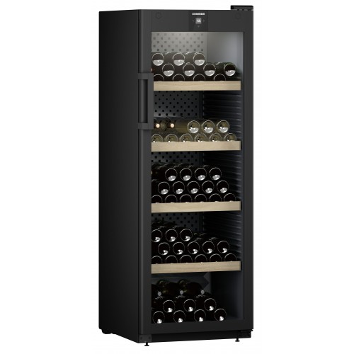 Винный шкаф LIEBHERR GrandCru - 196 бутылок, черный, с УФ-защитой, 168,4 см