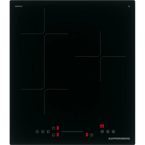 Варочная поверхность Kuppersberg индукционная с Flexi-zone, 9 уровней мощности, бустером и таймером - черная High-Tech модель
