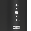 Цилиндрическая островная вытяжка Franke Best REEF 35 BK - 35 см, 750 м³/ч, электронное управление, LED освещение, 66 дБ, черный цвет