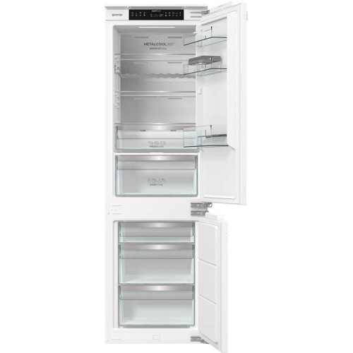 Встраиваемый холодильник Gorenje 1772x540x545 мм - 244 л, No Frost, электронное управление, зона свежести