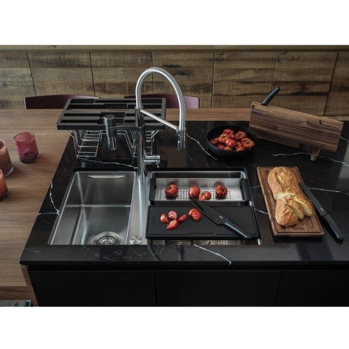 Мойка Franke BWX 120-41-27/Best – Оборотная мойка из серии BOX CENTER с аксессуарами для монтажа под столешницу