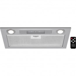 Вытяжка Kuppersberg Inlinea 52 Inox, 52 см, 1300/850 м³/ч, отвод/рециркуляция, сенсорное управление, таймер, пульт, 3 скорости, LED 2x3,5 Вт, жироулавливающий фильтр.