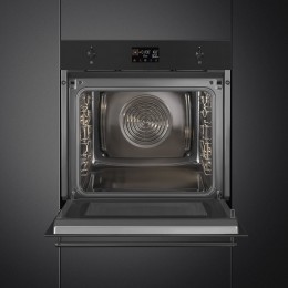 Духовой шкаф SMEG SO6302M2N, 11 функций, СВЧ, пар, черный, 68 л