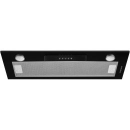 Вытяжка Kuppersberg Inlinea 70 BX, 1300 м³/ч, отвод/рециркуляция, 70 см, черный/нержавеющая сталь.