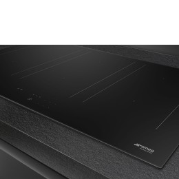 Индукционная панель SMEG SIM3864D, 80 см, 3 мультизоны, черное стекло