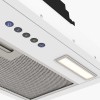 Вытяжка Franke FLICK WH 60 - 1000 м³/ч, 62 дБ, белая, с угольным фильтром Ф-05