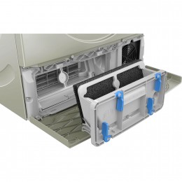 Сушильная машина Bosch Serie 6 wqk2521xme, 10 кг, A++, LED, 15 программ, серебристая