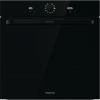Встраиваемый духовой шкаф GORENJE 60 см, 77 л, черный, 10 режимов, паровая очистка AquaClean, телескопические направляющие
