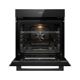 Духовой шкаф Kuppersberg/ Духовой шкаф Kuppersberg, High-Tech, 73 л, сенсорное управление, дисплей, таймер, 11 режимов, макс. температура 250 градусов, гриль, телескопические направляющие (на 1 уровень), энергоэффективность А, цвет черный, цвет фурнитуры 