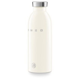 Термобутылка SMEG, стиль 50-х г.г., объем 500 мл, двойные стенки, поддержание тепла до 12 часов, поддержание холода до 24 часов, цвет кремовый