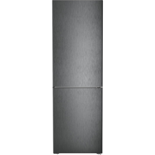 H1: Холодильник LIEBHERR с NoFrost, EasyFresh, 185,5 см, A++ - Черная сталь, 3 контейнера