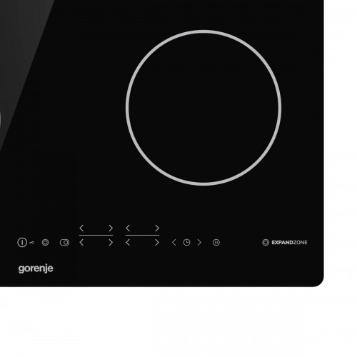 Встраиваемая электрическая варочная панель GORENJE с сенсорным управлением, черная, 59,5 × 5,4 × 52 см, без рамки