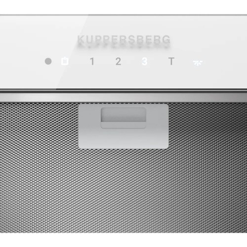 Встраиваемая вытяжка Kuppersberg 52 см, 650 м³/ч, сенсорное управление, таймер, турборежим, 46 дБ, черная