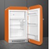 Холодильник SMEG 50-х годов, однокамерный, оранжевый, 122 л, с морозильной камерой, стандартный компрессор, класс D
