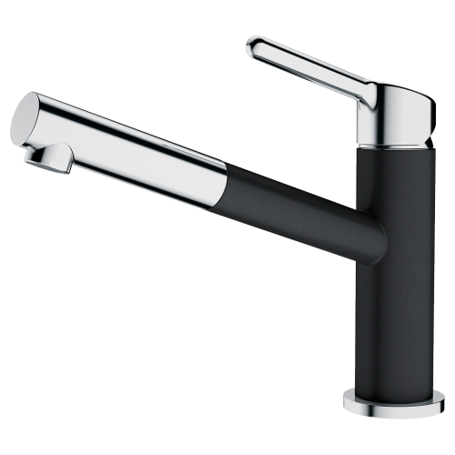 Смеситель Franke 115.0623.057 Best с выдвижным шлангом ORBIT PULL-OUT, хром/оникс - идеальное решение для вашей кухни