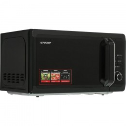 Микроволновая печь Sharp R-2852RK, 20 л, 800 Вт, черная, эмаль