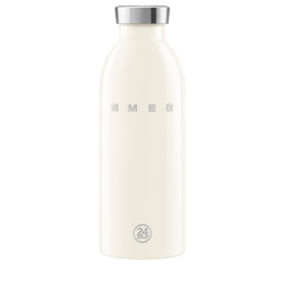 Термобутылка SMEG, стиль 50-х г.г., объем 500 мл, двойные стенки, поддержание тепла до 12 часов, поддержание холода до 24 часов, цвет кремовый
