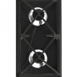 Встраиваемая газовая панель SMEG sr975ngh, 70 см, черная, Victoria.