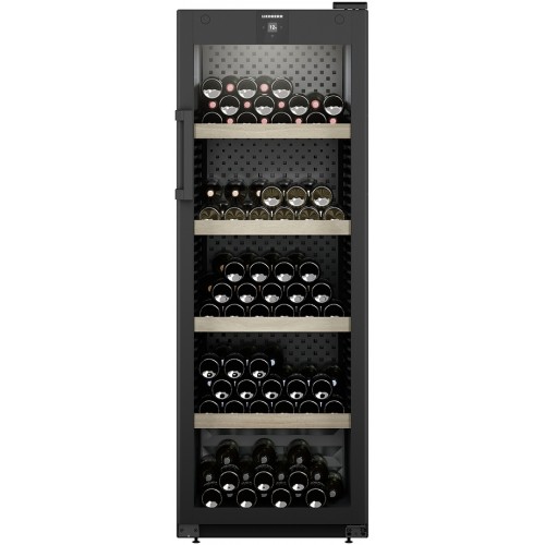 Винный шкаф LIEBHERR GrandCru - 196 бутылок, черный, с УФ-защитой, 168,4 см