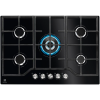 Встраиваемая газовая панель ELECTROLUX 75 см - Газовая варочная поверхность на стекле с чугунными держателями и автоподжигом