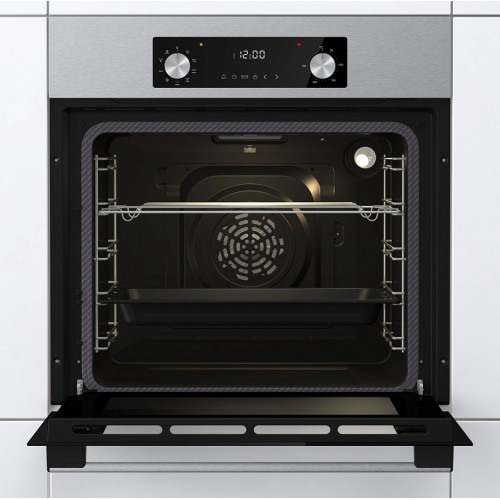 Духовой шкаф Gorenje 73 л с механическим управлением, сенсорным программатором IconLED и функцией очистки паром - энергоэффективность A