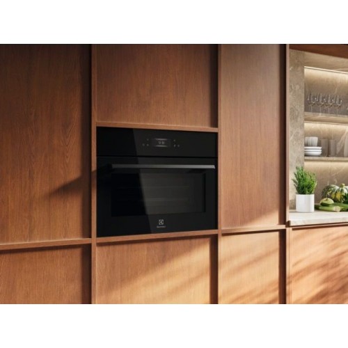 Встраиваемая микроволновая печь ELECTROLUX/ Встраиваемая СВЧ, размеры (ВхШхГ) 455x595x567 мм,мощность микроволн: 1000 Вт, гриль 1200 Вт . 42 литра,черная ,Польша