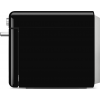 Мини-печь Smeg 30 л с LCD дисплеем, 10 функциями, паром и галогенной подсветкой в стиле 50-х, черная
