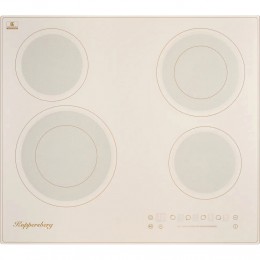 Варочная панель Kuppersberg ECS 622 C, 60 см, 4 конфорки, стеклокерамика, бежевый