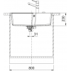 Мойка Franke 114.0741.504/ Best, Мойка Franke UBG 610-72 3,5" оникс