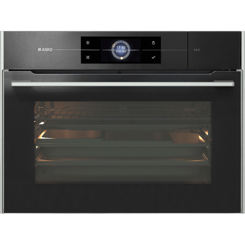 Встраиваемая электрическая духовка ASKO 507874 - 45.5x59.5x54.6 см, 51 л, 22 режима, приготовление на пару, антрацит