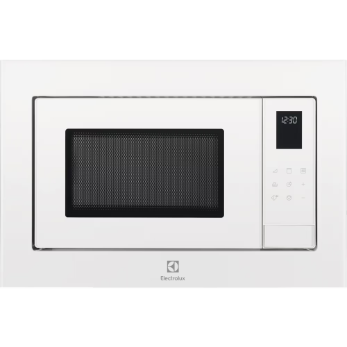 Встраиваемая микроволновая печь ELECTROLUX с грилем, 25 л, 390 мм, белая