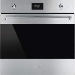 Встраиваемый духовой шкаф SMEG SF6301TVX, 60 см, нержавеющая сталь, многофункциональный.