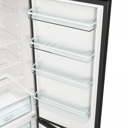 Отдельностоящий холодильник Gorenje nrk6202ebxl4, 60 см, 353 л, NoFrost Plus, A++, черный