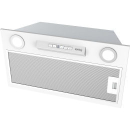 Вытяжка Korting khi 6755 w, 60 см, 800 м³/ч, белая