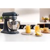 Настольный миксер KitchenAid, планетарное смешивание, 10 скоростей, объем чаши 4.3 л, откидной блок, цвет стальной синий