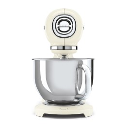 Планетарный миксер SMEG SMF05CREU, 1000 Вт, 4.8 л, 10 скоростей, кремовый