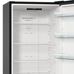 Отдельностоящий холодильник Gorenje nrk6202ebxl4, 60 см, 353 л, NoFrost Plus, A++, черный