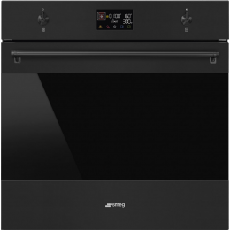 Духовой шкаф SMEG SO6302M2N, 11 функций, СВЧ, пар, черный, 68 л