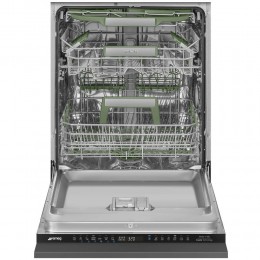 Посудомоечная машина SMEG STL7324AQL, 60 см, 14 комплектов, 14 программ, сенсорное управление, ActiveLight, Dry Assist, автоматическое открывание, 3 корзины, класс А