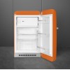 Холодильник SMEG 50-х годов, однокамерный, оранжевый, 122 л, с морозильной камерой, стандартный компрессор, класс D