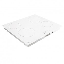 Варочная панель Evelux HEV 640 W, 60 см, Hi-Light, 4 конфорки, сенсорное управление, таймер, блокировка, 6000 Вт