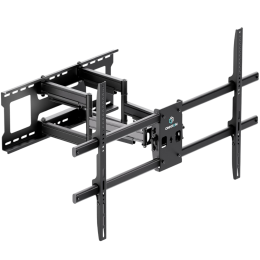 Кронштейн ONKRON M10 BLACK, 42-120, VESA 200-1000x600, наклон -13°/+9°, поворот ±45°, макс. нагрузка 100 кг, вылет 90-600 мм.